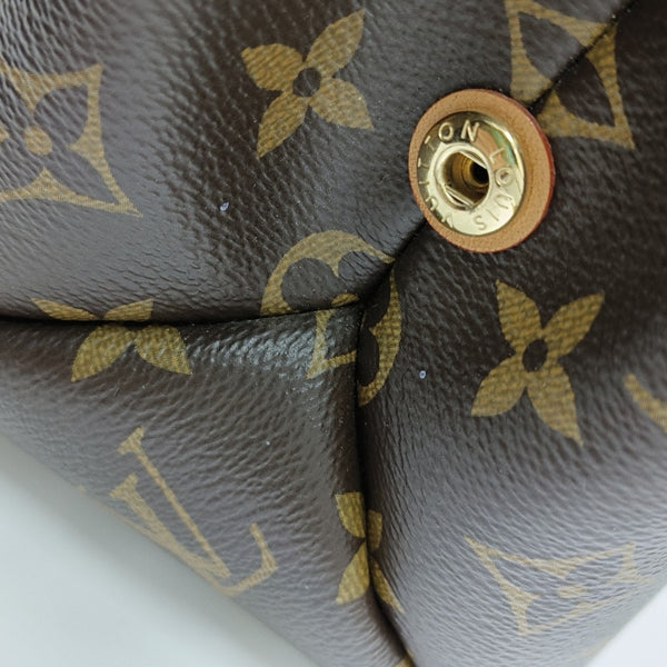 PALAIS PM Monogram Coated Canvas Brown