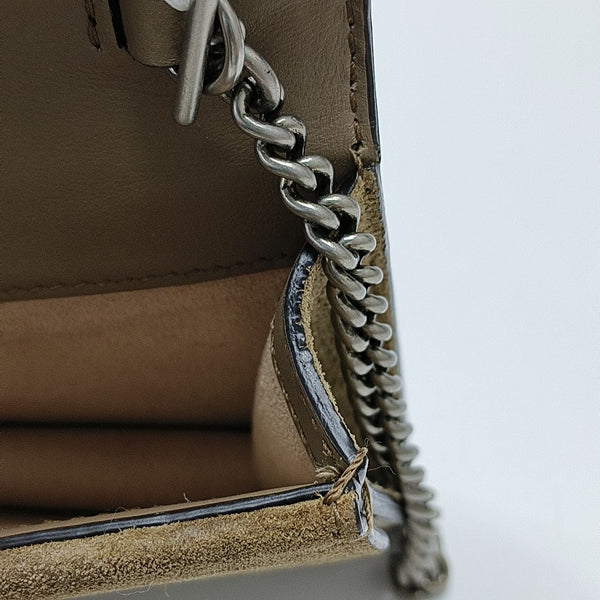 Dionysus Super Mini Monogram Coated Canvas Beige