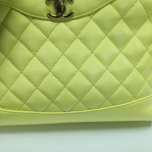 CHANEL 31 Quilted Lambskin Yellow