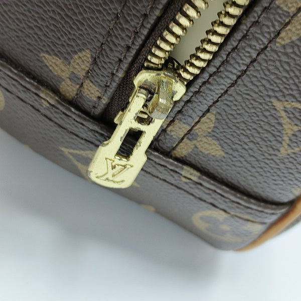 DEAUVILLE Monogram Coated Canvas Brown