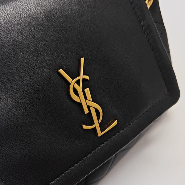 NOLITA Mini Quilted Lambskin Black