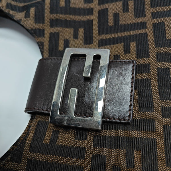 Canvas Top Handle Bag Brown