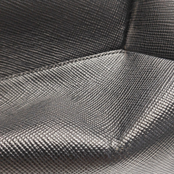 Twin Saffiano Calfskin Black