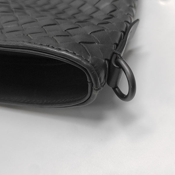 Calfskin Shoulder Bag Gray