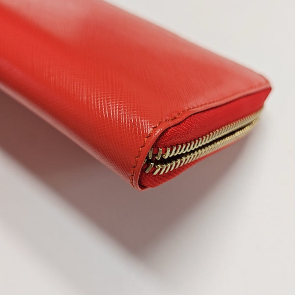 Gancini Calfskin Red Wallet