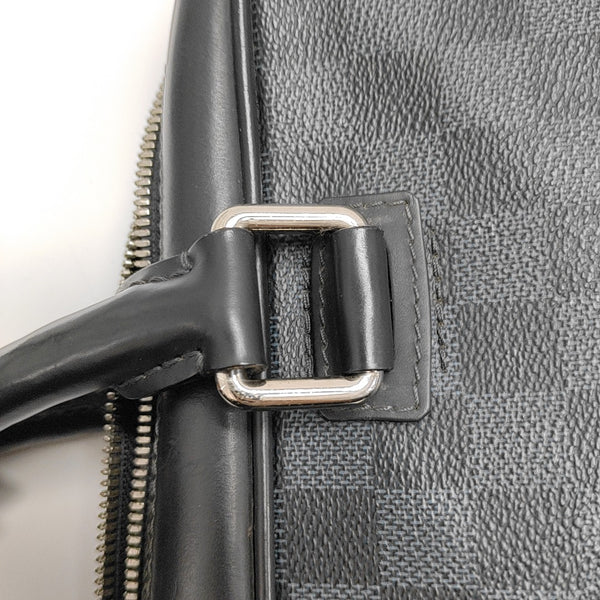 PORTE-DOCUMENTS Damier Coated Canvas Blue