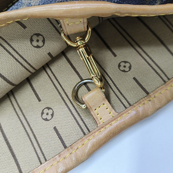 DELIGHTFUL PM Monogram Coated Canvas Brown