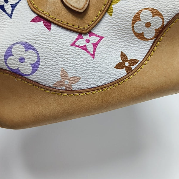 LV × TM CLAUDIA Monogram Coated Canvas White