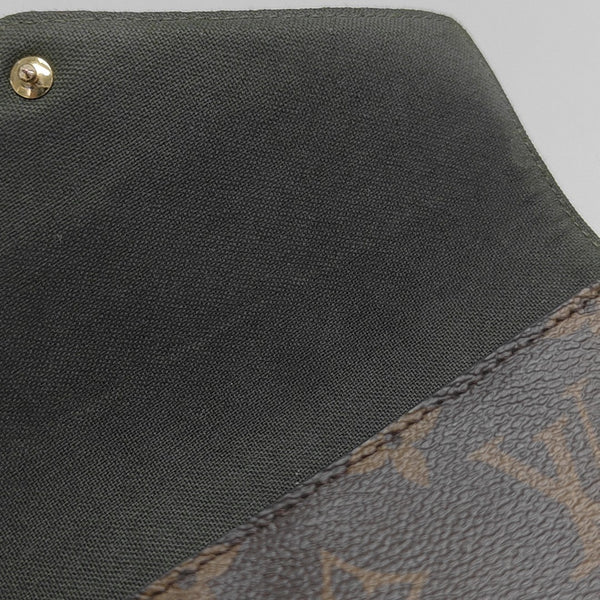 FÉLICIE Monogram Coated Canvas Brown