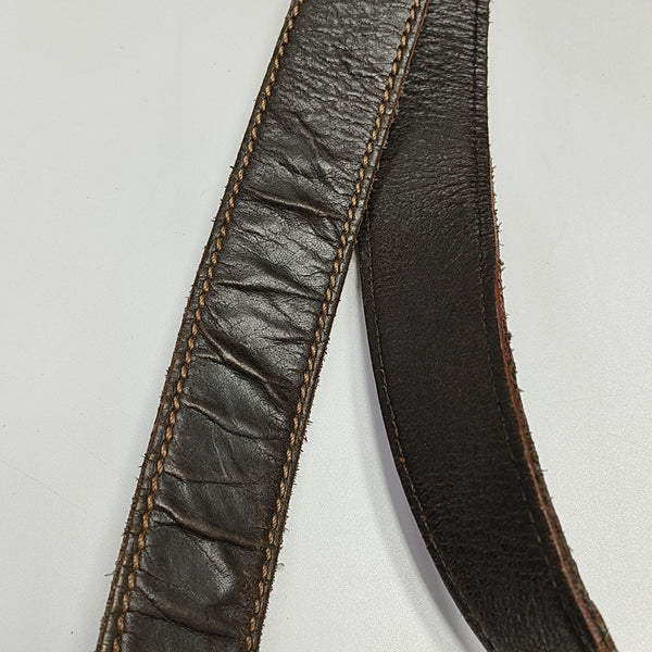 Calfskin Top Handle Bag Brown