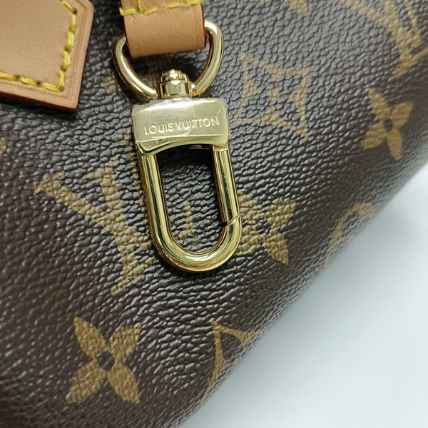 Authenticated pre-owned SPEEDY Nano Monogram Coated Canvas Brown - Shoulder Bag at Looply