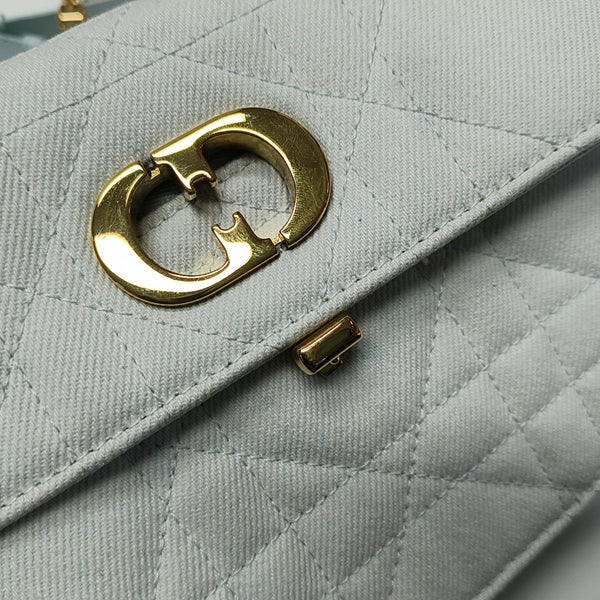 Miss Caro Cannage Canvas Blue