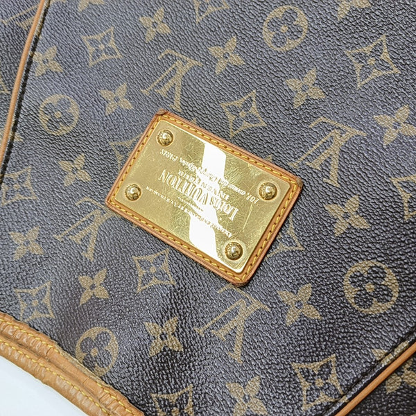 GALLIERA GM Monogram Coated Canvas Brown