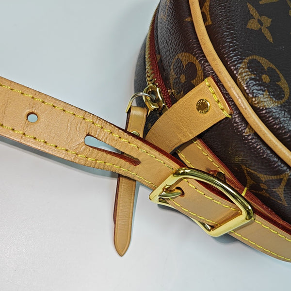 BOITE CHAPEAU PM Monogram Coated Canvas Brown
