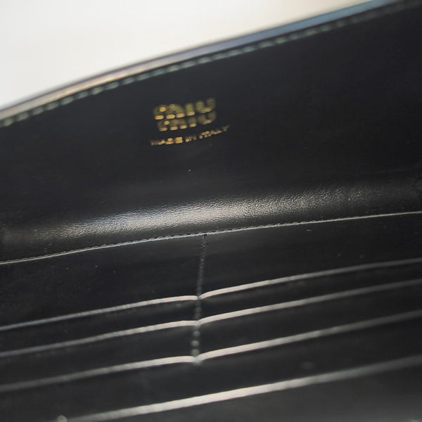 Calfskin Shoulder Bag Black