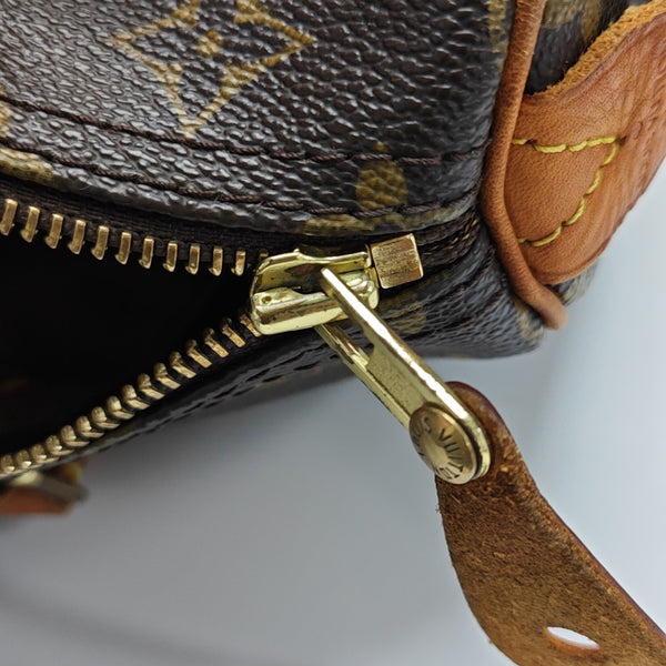 Speedy 30 Lona Monogram Marrón