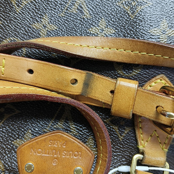 TURENNE Monogram Coated Canvas Brown