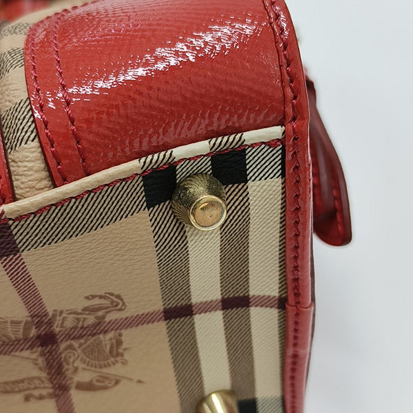Minford Small Coated Canvas Beige