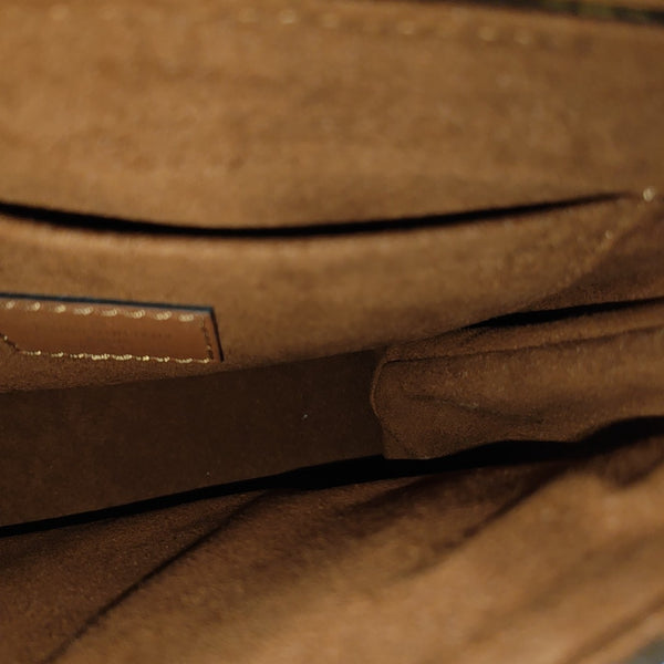 LOCKY BB Monogram Coated Canvas Brown