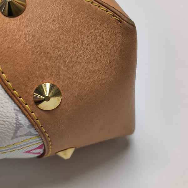 LV × TM JUDY MM Monogram Coated Canvas White