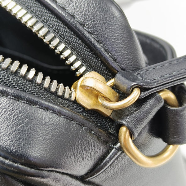 Quilted Calfskin Small Black