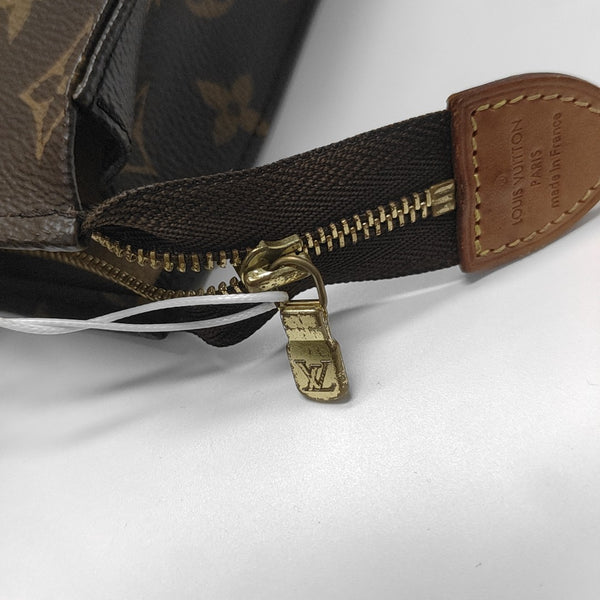 TOILET POCKET 26 Monogram Coated Canvas Brown