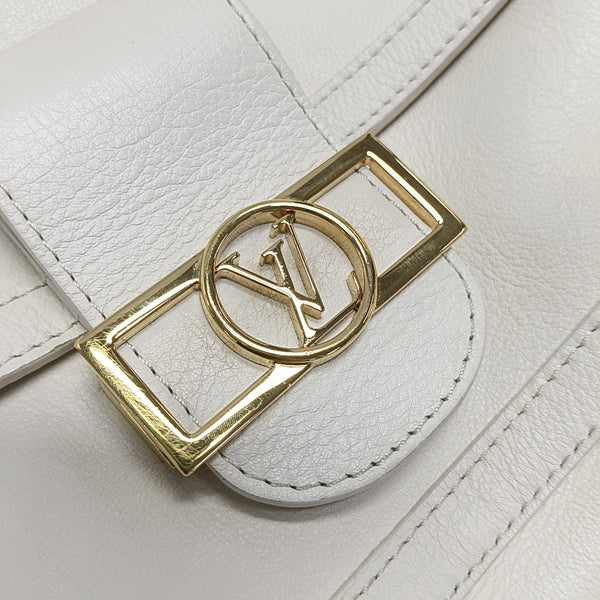 DAUPHINE MM Calfskin White