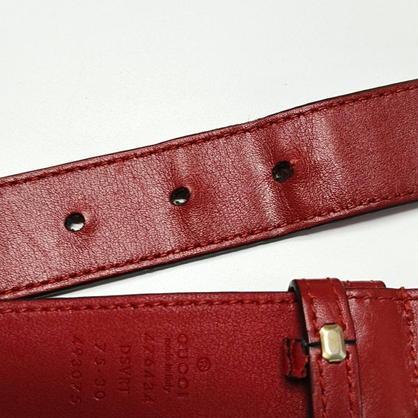 GG Marmont Quilted Calfskin Red