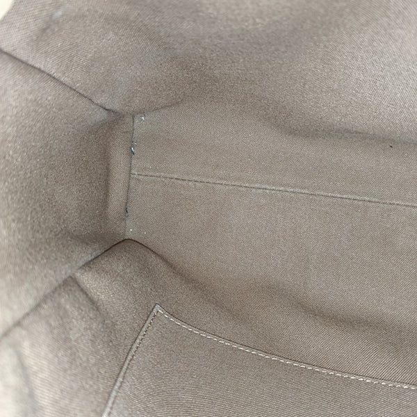VALMY Monogram Coated Canvas Brown