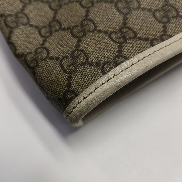 GG Imprime Monogram Coated Canvas Brown
