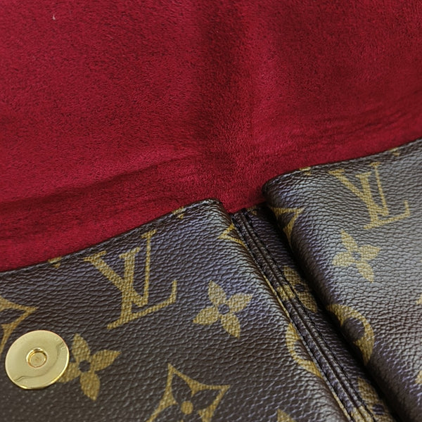 VIVA CITE Monogram Coated Canvas Brown