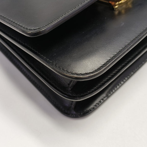 TB Small Calfskin Black