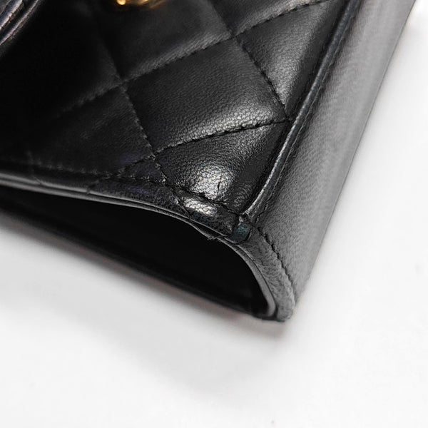 Authenticated pre-owned TRENDY CC Quilted Lambskin Black - Shoulder Bag at Looply