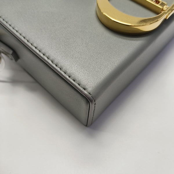 30 Montaigne Mini Calfskin Gray