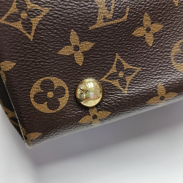 CARRYALL PM Monogram Coated Canvas Brown