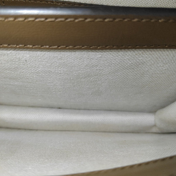 Retro Mini Monogram Coated Canvas Beige
