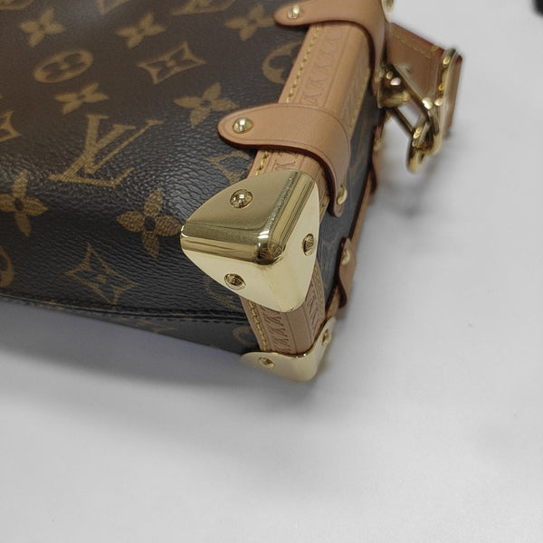 SIDE TRUNK PM Monogram Coated Canvas Brown