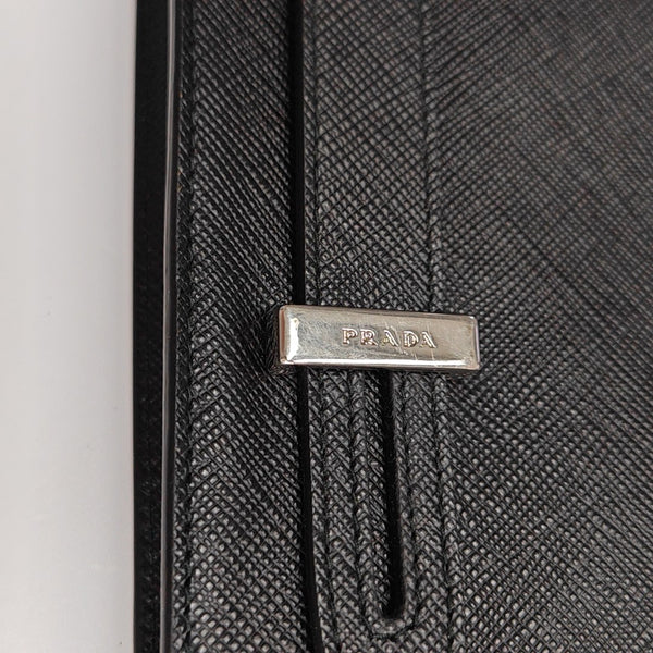 Leather Clutch Black