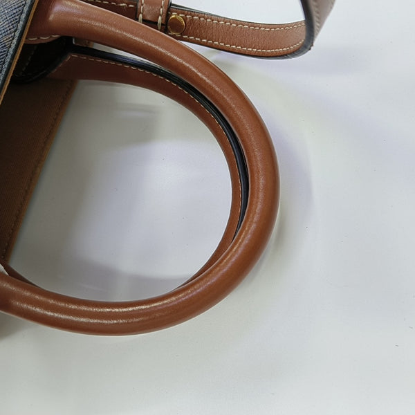CABAS CELINE Mini Coated Canvas Brown