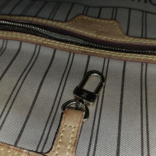 NEVERFULL GM Monogram Coated Canvas Brown