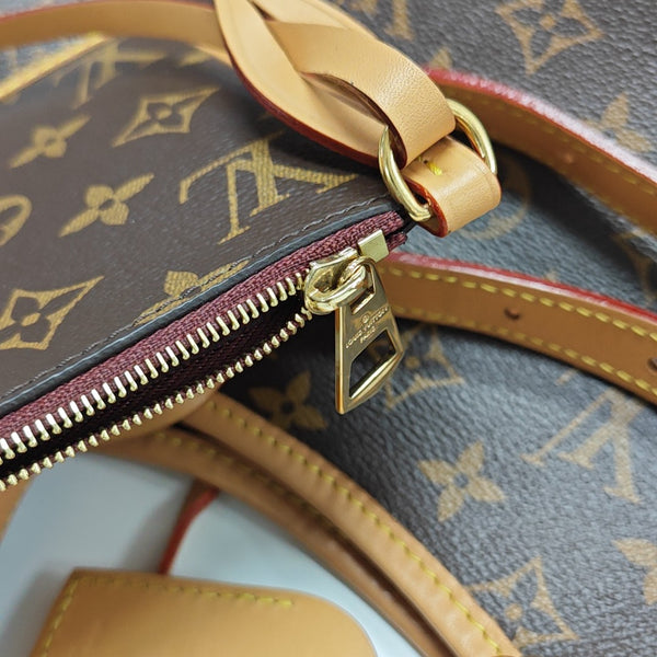 CARRYALL PM Monogram Coated Canvas Brown