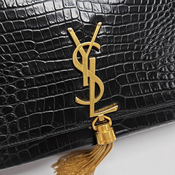KATE Medium Calfskin Black