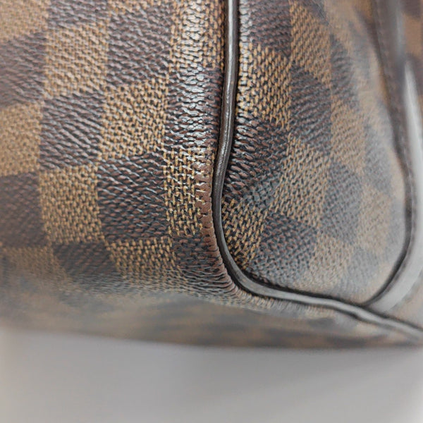 SPEEDY 30 Damier Ebene Coated Canvas Brown