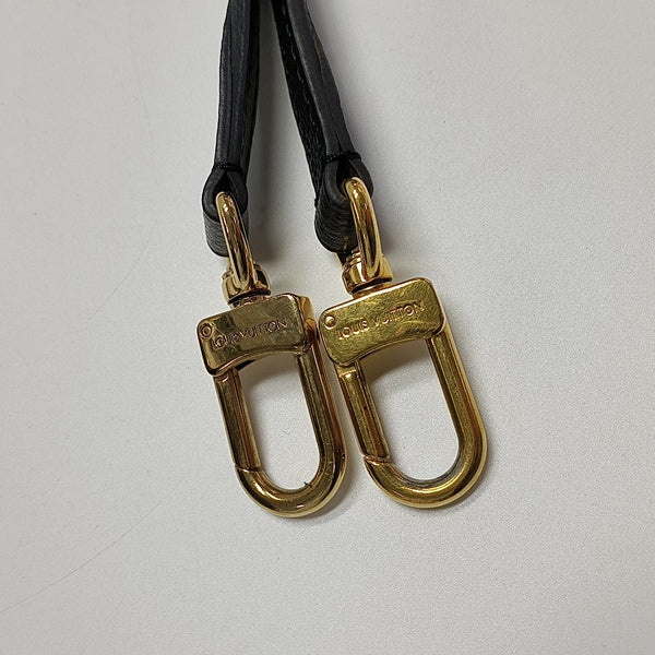 SPEEDY Nano Monogram Calfskin Black