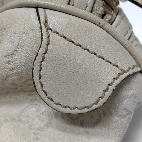 Joy Medium Monogram Calfskin Beige