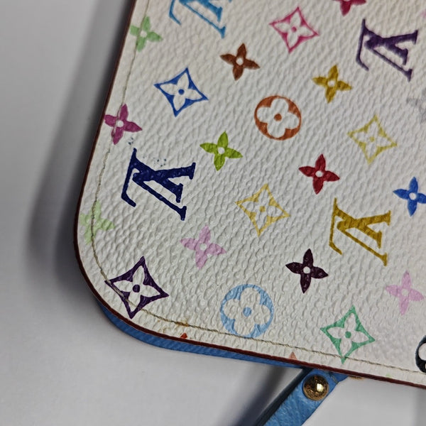 LV × TM INSOLITE Monogram Coated Canvas White Wallet