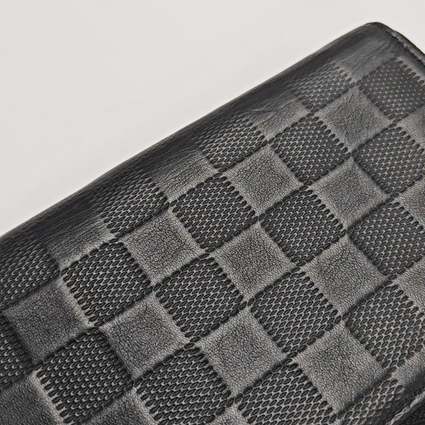 ZIPPY Damier Graphite Calfskin Black Wallet