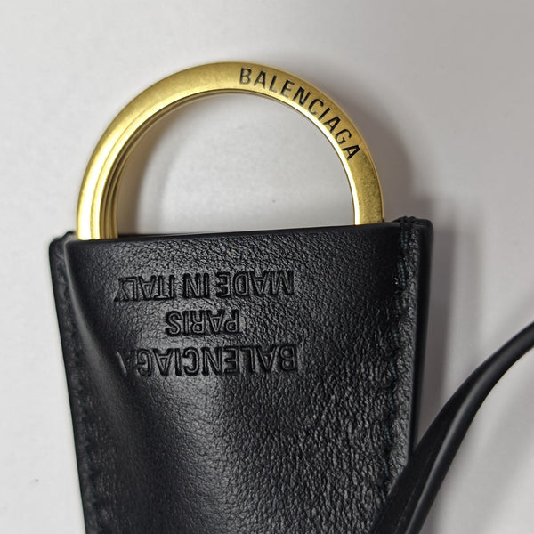 Calfskin Shoulder Bag Mini Black
