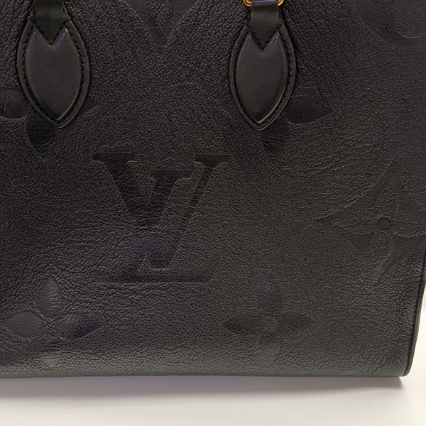 ONTHEGO MM Monogram Calfskin Black