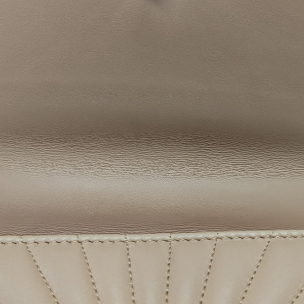 SERPENTI DIAMOND BLAST Small Quilted Lambskin Beige